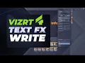 Vizrt 4 Text FX Write Plugin Tutorial
