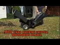 Sharpening the blades on a MTD yard machine wood chipper