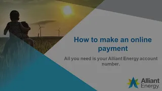 Instant online payments from Alliant Energy