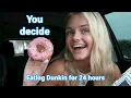 Instagram followers choose what I eat from Dunkin for 24 hours