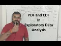 Tutorial 25 - Probability Density function and CDF