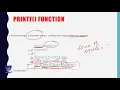 Lecture 12 C language - printf function Format Specifier
