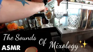 asmr bartending pov opening the bar the sounds of mixology