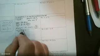 Algebra 1 Unit 4 3 Function Notation 2 Page 33 Unfrozen