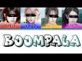 BOOMPALA by Le sserafim Your Girl Group 4 members version Colour Coded Thrilin