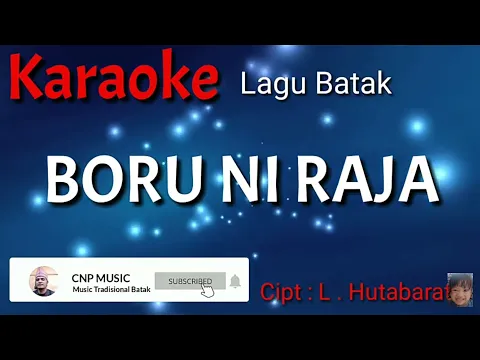 Download MP3 Karaoke : Boru Ni Raja