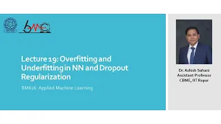 Lecture 19 Overfitting Underfitting in NN and Dropout Regularization