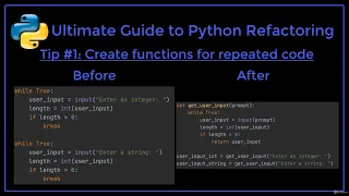 4 ultimate guide to python refactoring