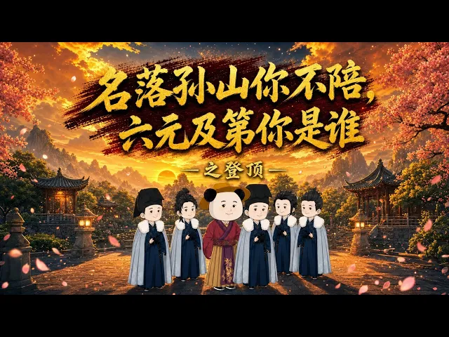 名落孙山你不陪,六元及第你是谁之登顶