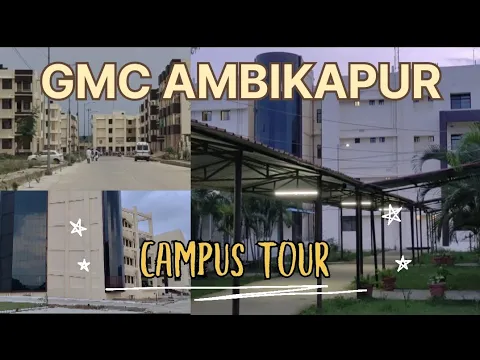 Download MP3 RSDKS GMC Ambikapur (C.G) Campus Tour || College and Hospital Vlog || MBBS #neet2023