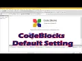 How to Reset Restore CodeBlocks IDE Layout to Default Code Block Solution BlocksDefault