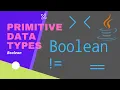 Primitive Data Types Boolean