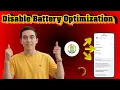 How To Turn Off Battery Optimization On Android Unrestrict Apps 2025
