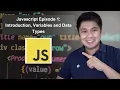 Javascript Episode 1 Introduction Variables and Data Types
