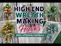High End Wreath Making Hacks Using Affordable Materials
