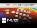 What to know about wildfire smoke creating unhealthy air quality across Pennsylvania