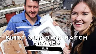 DIY FIBERGLASS HATCH FRAMES | YACHT REBUILD WEEK 44