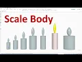 Solid Edge Tutorials How to Scale 3D Body Multi Body Publish