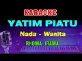 Download Lagu YATIM PIATU - KARAOKE Nada Wanita | Rhoma Irama || Dangdut Lawas