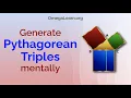 Interesting Facts about Pythagorean Triples