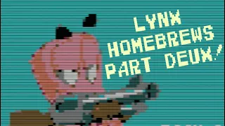 Atari Lynx HOMEBREW REVIEWS