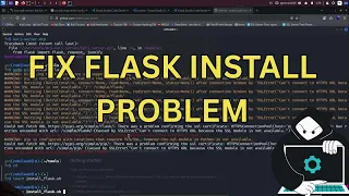 Fix Python SSL Error on Kali Linux Flask Installation Problem Solved