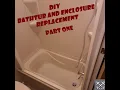 DIY RV bathtub and enclosure Part One - Episode 4