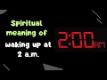 Download Lagu Waking up at 2am (Spiritual Meaning of Waking up at 2am)