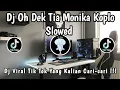 Download Lagu DJ OH DEK TIA MONIKA KOPLO SLOWED 🎶 || DJ VIRAL TIK TOK TERBARU YANG KALIAN CARI-CARI ‼️