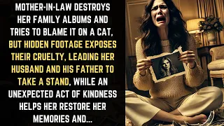 Her Mother-in-law Destroys Her Family Album and Tries to Blames it on The Cat #tales #revenge #karma