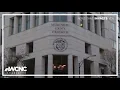 Father arrested after courthouse fight with man accused of killing his son