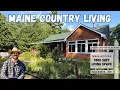Spacious Ranch on 2 Acres with In-Law Suite Potential Maine Real Estate