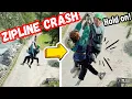 Download Lagu Terrifying Zipline Crash in Switzerland 🇨🇭 