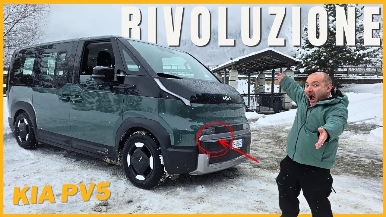 Kia PV5 è la vera rivoluzione dei veicoli elettrici?