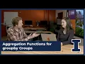 Aggregation Functions for groupby Groups M2-03b