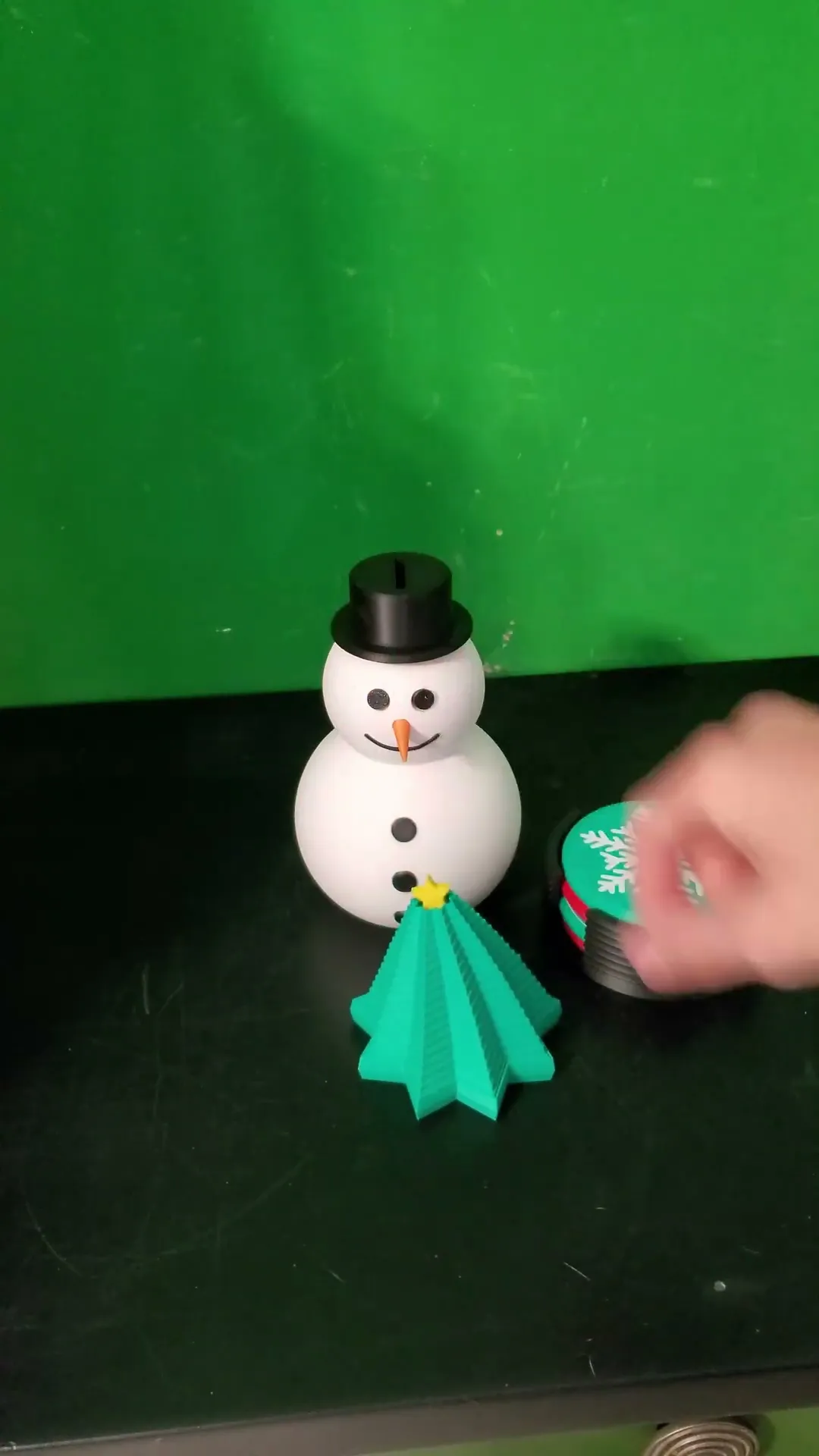 Christmas Tree Fidget Toy – Modular Print-In-Place Holiday Fidget with Removable Segments