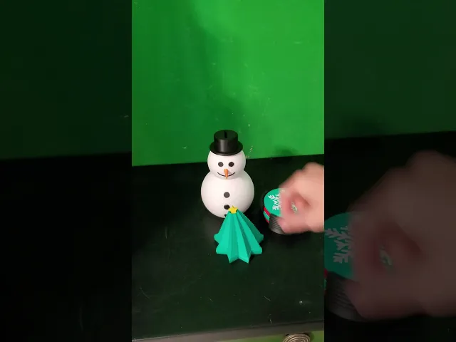 Christmas Tree Fidget Toy – Modular Print-In-Place Holiday Fidget with Removable Segments video thumbnail