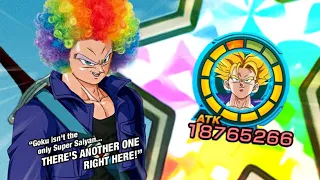 This EZA is an INSULT towards the PLAYERS 100 EZA TRUNKS SSJ SHWOCASE DBZ Dokkan Battle