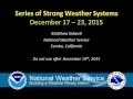 A series of strong weather systems to bring heavy rain to northwest California