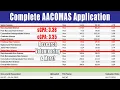 AACOMAS Application Review of Current Medical Student