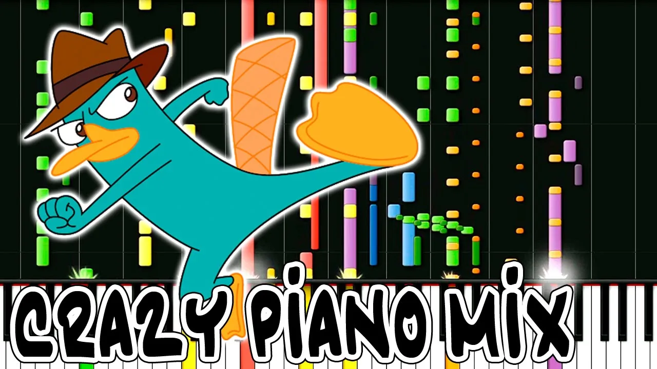 Crazy Piano Mix! PERRY THE PLATYPUS Theme Crazy Piano Mix! PERRY THE PLATYPUS Theme