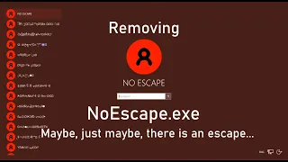 removing noescape exe boot sector included