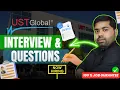 UST GLOBAL Automation Testing Interview Questions API Testing Java Selenium - Part-1