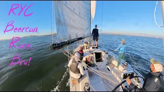 🤬 What happens if you don’t yell at your crew? 🤗 RYC Beercan Race #ourladydefiant #yachtracing