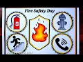Fire Safety Drawing Fire Prevention Week Poster Drawing Safety Drawing Fire Safe India Poster