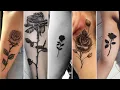 45 Lovely Black Rose Tattoo Designs For Girls 2025 BEST Black Rose Tattoos Womens Tattoos 2025
