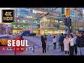 Download Lagu Seoul - Downtown Rush Hour Walk/Myeongdong Shopping Street | Korea | 4K HDR | 4K Seoul | 4K Walk