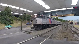 HO Scale NJ Transit trains with Real Sounds