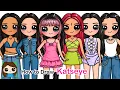 How to Draw Katseye Girl Group Lara Megan Sophia Daniela Yoonchae Manon