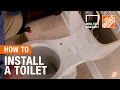 How-To Workshops - How to Install a Toilet The Home Depot